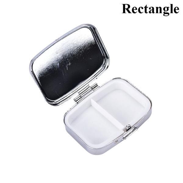 Pill Box Tablet Storage Case Medicine Container Rectangle