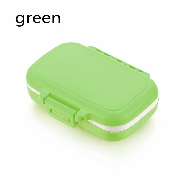 Pill Case Boxes Storage Box Green