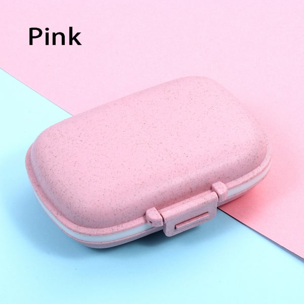 Pill Case Boxes Storage Box Pink