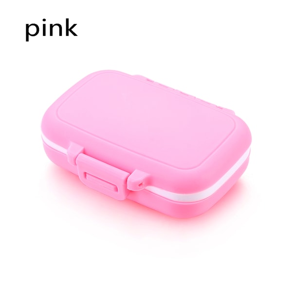 Pill Case Boxes Storage Box Pink