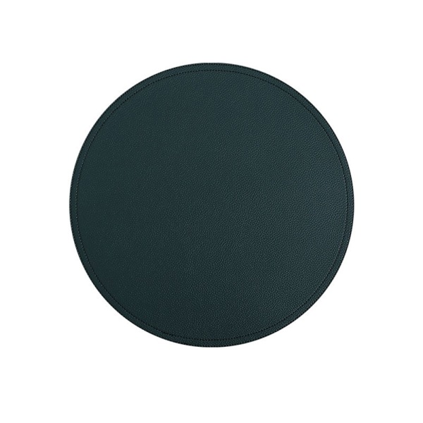 Placemat Pu Leather Table Mat Green
