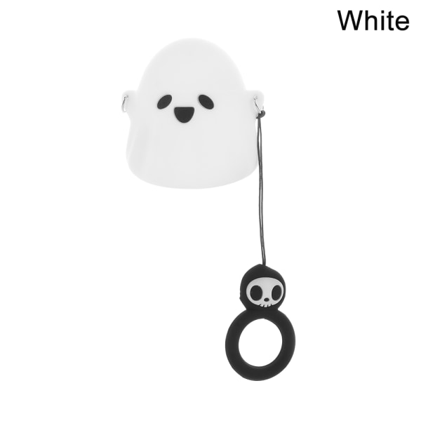 Protective Case Cover Ghost Doll Soft Silicone White