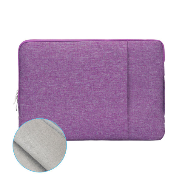 Sleeve Case Laptop Bag Cover Purple 15.6 Inch