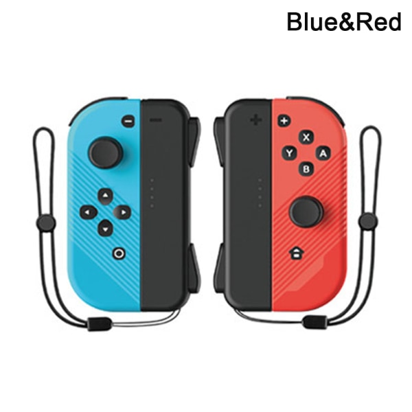 Wireless Controller Replacement Joycon Gamepad Blue&red