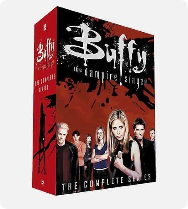 Buffy The Vampire Slayer Sesong 1-7 Komplett TV-serie 39-Disc DVD Alle Regioner