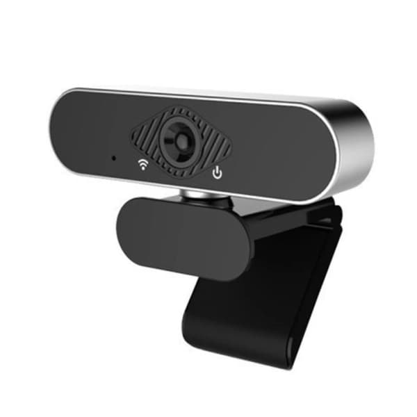 Webcam - UVERBON - HD 1080P - Støjreducerende mikrofon - Fyldlys - Justerbar vinkel