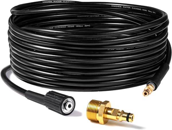 10M Ersättningsslang för Högtryckstvätt Karcher K3 K4 K5 K6 K7, Bajonett till M22-14mm Gänga