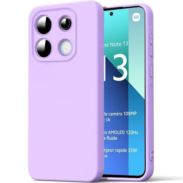 E.f.connection Coque - För Xiaomi Redmi Note 13 4G - Silikon Tpu - Stötabsorberande Skydd - Lila