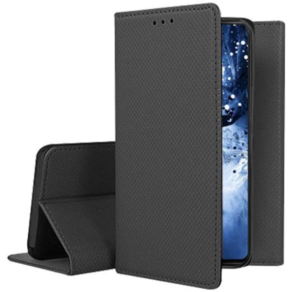 uSync Xiaomi Redmi Note 9t Pro 5g Flip Case Wallet Sort Black