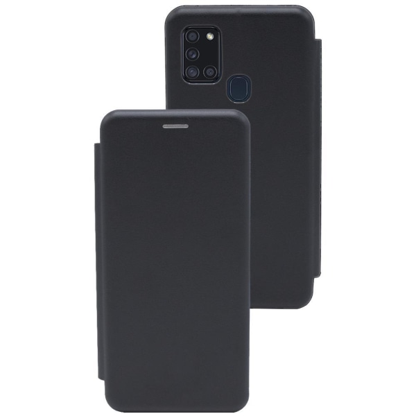 uSync Samsung Galaxy A21s Cover Flip-cover Luxery - Sort Black