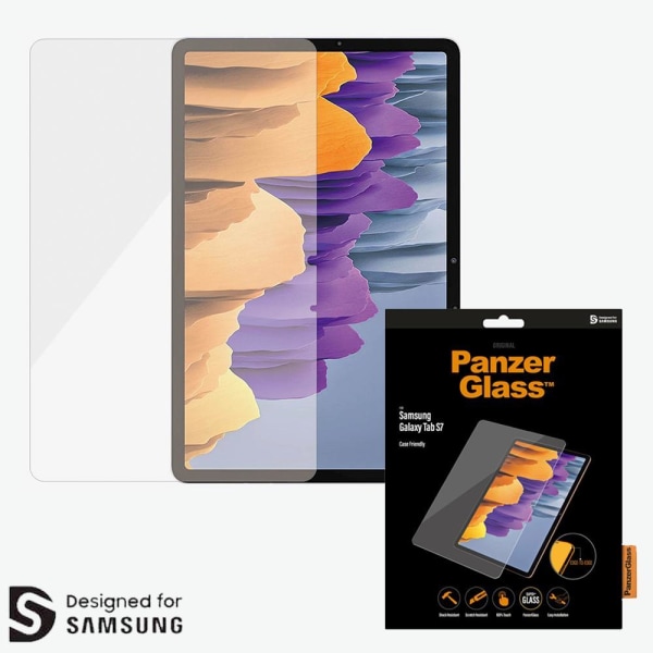 PanzerGlass Panzerglass Skærmbeskytter Samsung Galaxy Tab S7 11" - Hærdet Glas Transparent