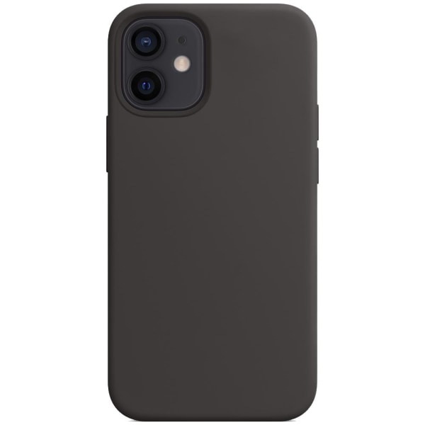 uSync Silikone Cover Til Iphone 12 Mini - Sort 5,4" Black