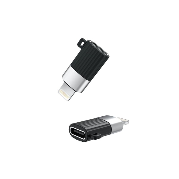 XO Xo™ Apple Lightning Till Usb-c Adapter Black