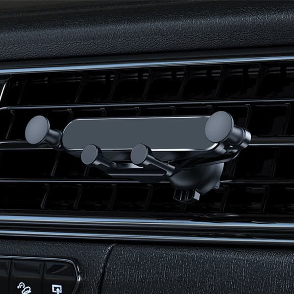 Gravity Biltelefonholder Auto Tilbehør til kompatibel med Volvo XC90 XC60 C30 T6 S60 C70 XC40 V40 XC70 V70 V60 V50 S80 S40 AWD V90 S90