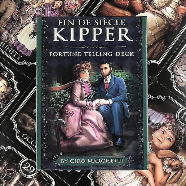 Fin Sieve Kipper Tarotkort Engelsk Version Spådomsskæbne Dæk Oracle Kort Brætspil Til Fest Legetøj Underholdningsspil