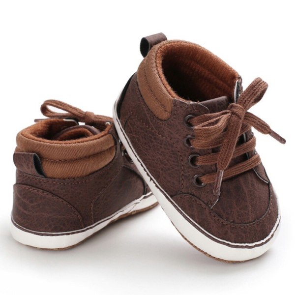 Tukyys Baby Shoes Breathable Leather Sneakers Soft Insole Shoes Non Skid Rubber Sole Runners Baby/Toddler/Little Kid