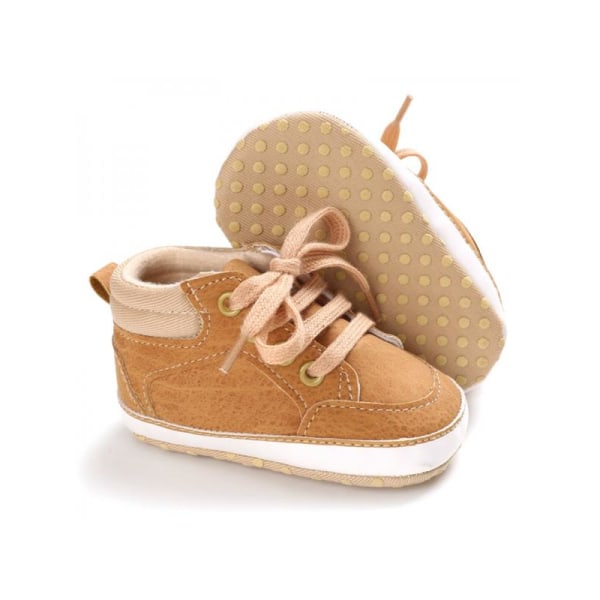 Tukyys Baby Shoes Breathable Leather Sneakers Soft Insole Shoes Non Skid Rubber Sole Runners Baby/Toddler/Little Kid