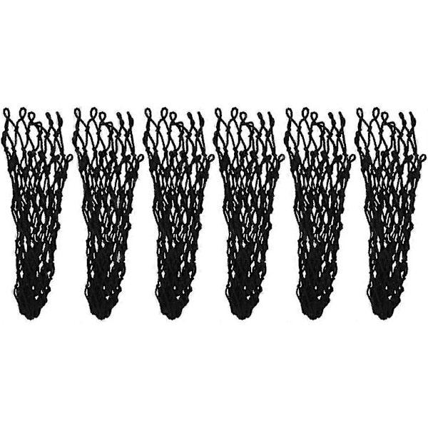 6 stk. biljardnettlommer, nylon snooker biljardbord poser lommer biljard erstatningsnettlommer