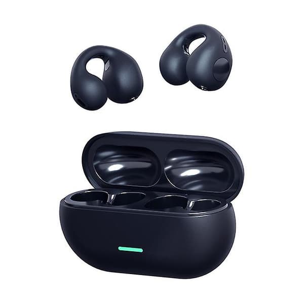 Bluetooth 5.3 Trådløse Benledningshovedtelefoner T75 Clip-Øre Musik Støjreducerende Hovedtelefoner HD Opkald Sports Spil Hovedtelefoner