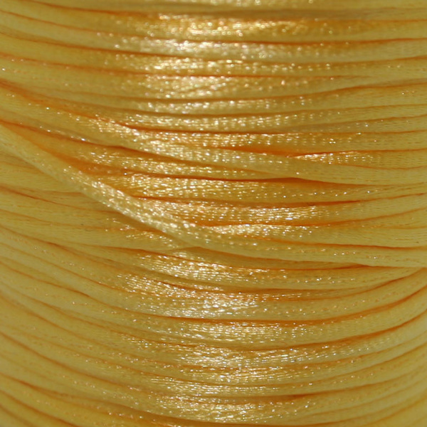 Kop Ljusgul 1mm 100meter Rat Tail 1 Mm Glansig Satintrad Kumihimo Fyndiq