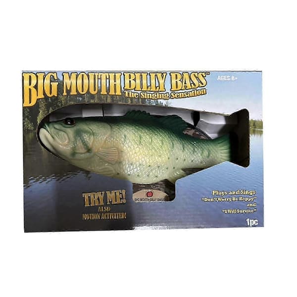 Big Mouth Billy Bass - 15-årsjubileum syngende fisk samleobjekt - Yogo