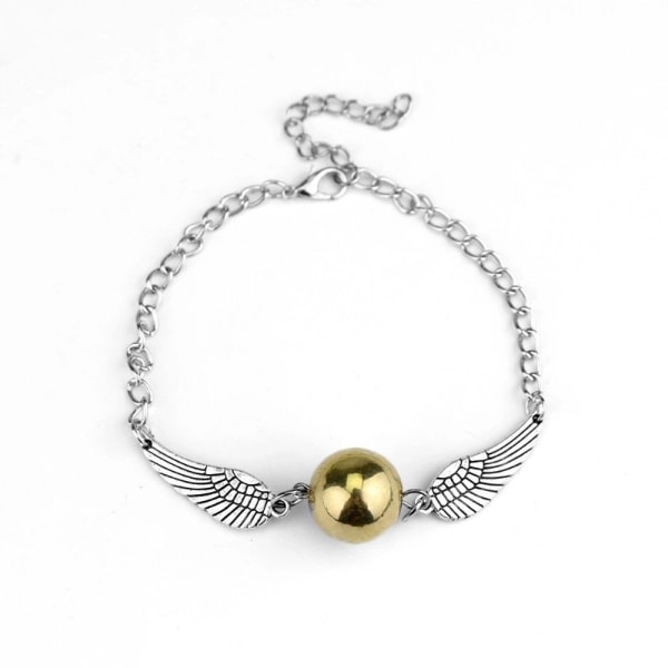 No name Harry Potter Armbånd - Golden Snitch Silver