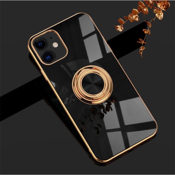 Behover.se Luksuriøst Stilfuldt Mobilcover ‘iphone11 Pro Max’ Med Ringstand Black One Size