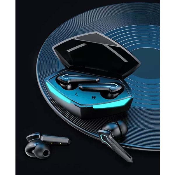 b behover. Topsælger Hovedtelefoner Med Led Lys Bluetooth Gaming Musikspil Black One Size