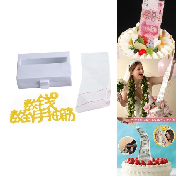 Cake Props Making Surprise Money Box Organ Artifact C