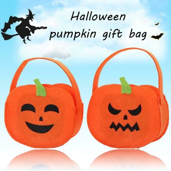 Candy Bag Halloween Trick Or Treat Gift Party Props Cloth D