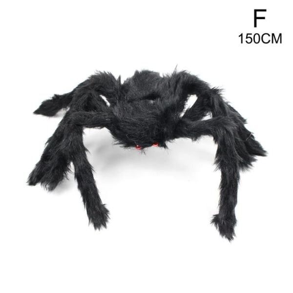 Halloween Fake Spider Funny Joke Prank Props Party Haunted Prop 150cm