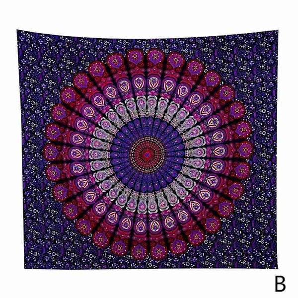 Indian Mandala Tapestry Wall Hanging Bedspread Throw Cover R1r8
