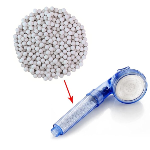 Replacing Bathroom Mineral Beads Negative Ion Balls For Water Sh 50g