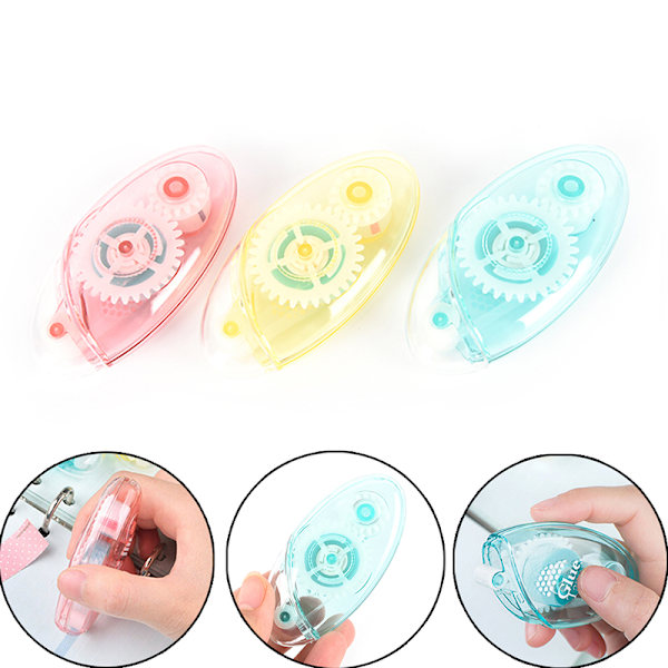 Kop 1pcs Double Sided Adhesive Dots Stick Roller Glue Tape Dispense Fyndiq