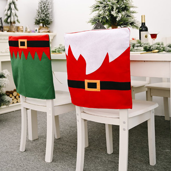 Christmas Party Decor Chair Covers Decoration Co Green