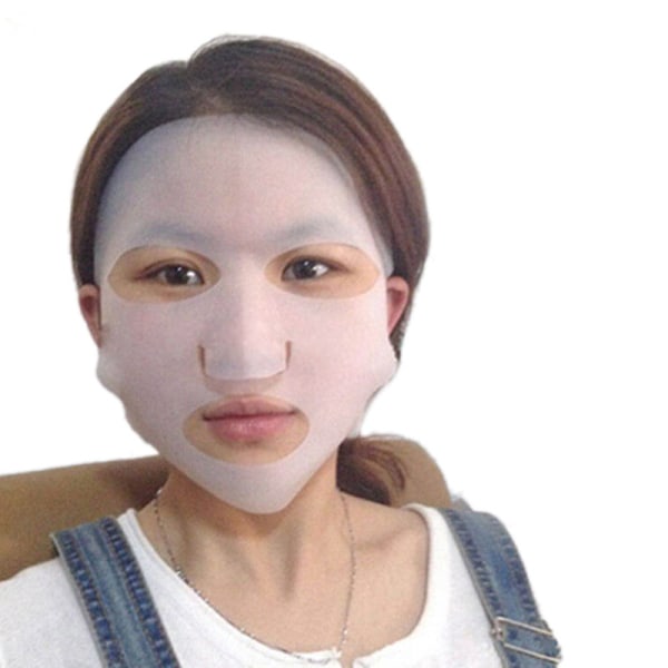Unisex Reusable Silicone Moisturizing Mask Cover For Sheet Preve