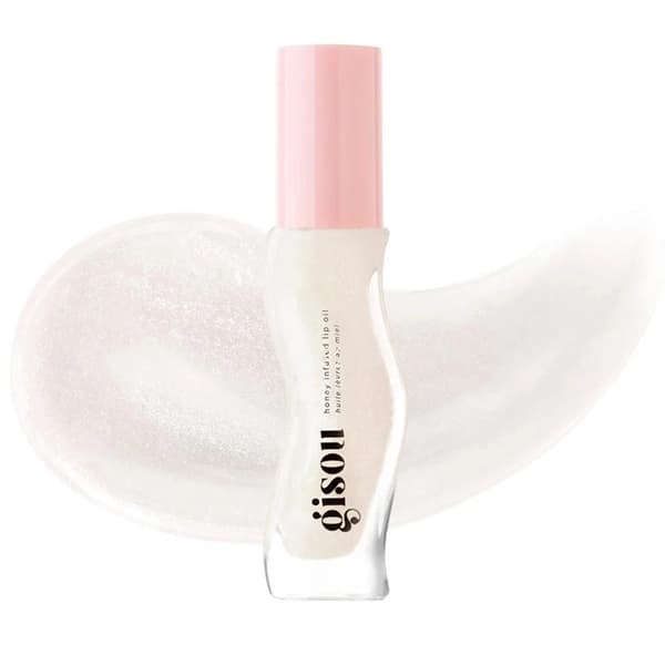Gisou Honey Moisturizing Lip Oil, en læbeolie med honning til hydrering.