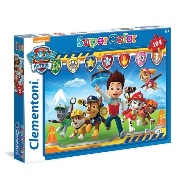 Paw Patrol - Pussel 104 Bitar
