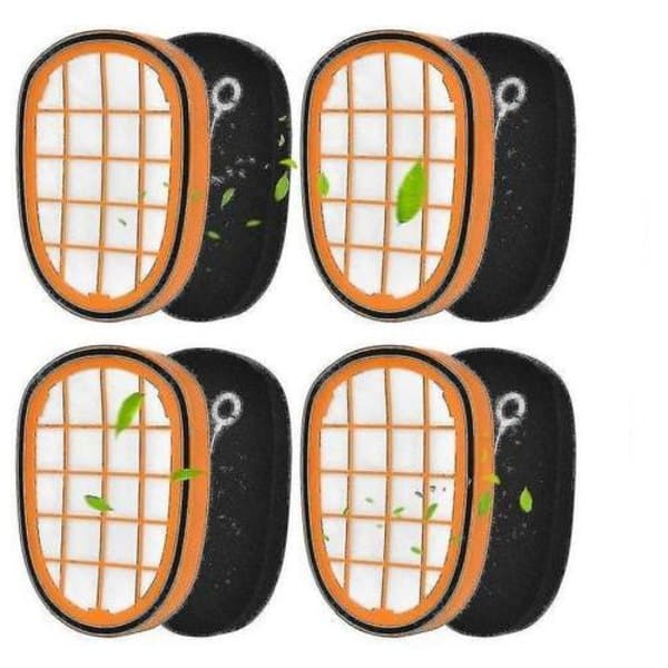 4 Pakke Filtre for Philips SpeedPro Max Aqua Håndholdt Fc6812 Fc6813