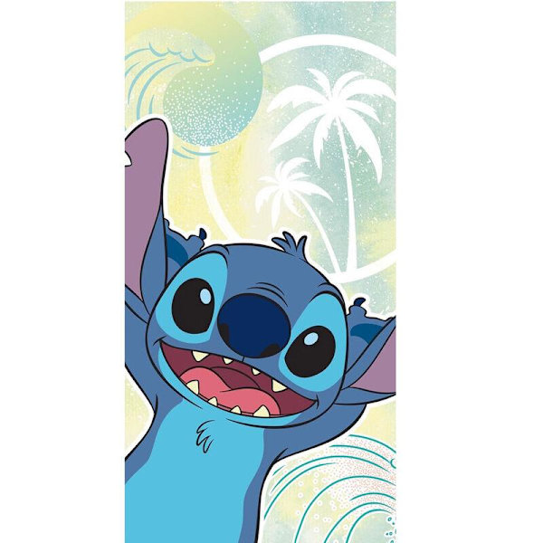 Disney Lilo & Stitch Stitch Barn Håndkle 100% Bomull Multicolor One Size