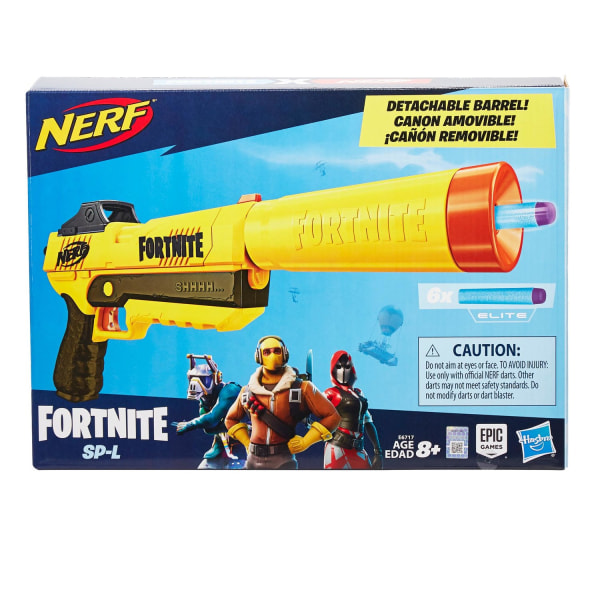 NERF Fortnite Sp-l Nerf Elite Dart Blaster Legetøjsvåben Multicolor