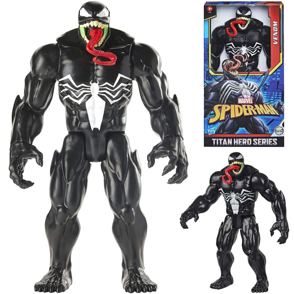 Marvel Spider-man Deluxe Titan Hero Series Venom Figur 30cm Multicolor