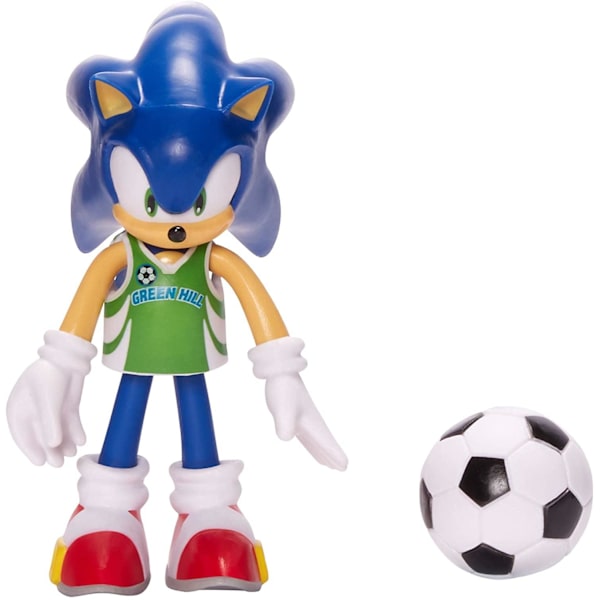 Sonic The Hedgehog Bendable Figur Leksaksfigur 10cm Multifärg