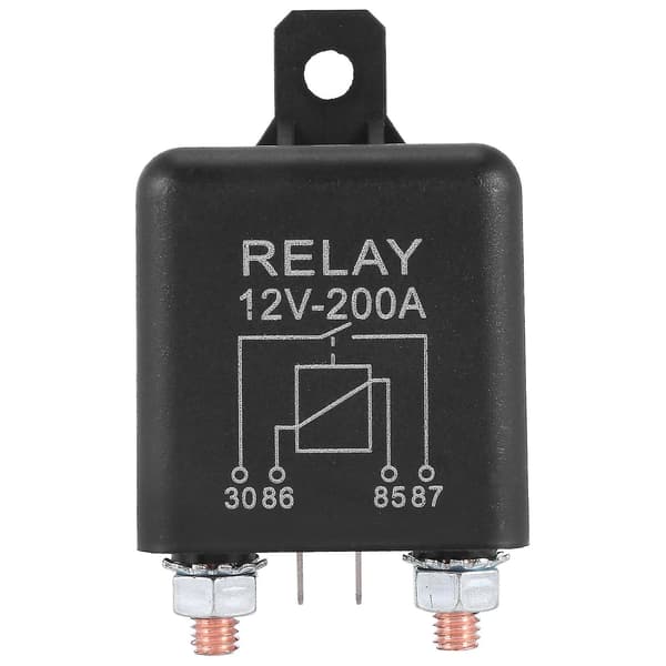 12v 200a Normalt åben 4-polet relæ - Heavy Duty Automotive Marine Split Charge  (FMY)