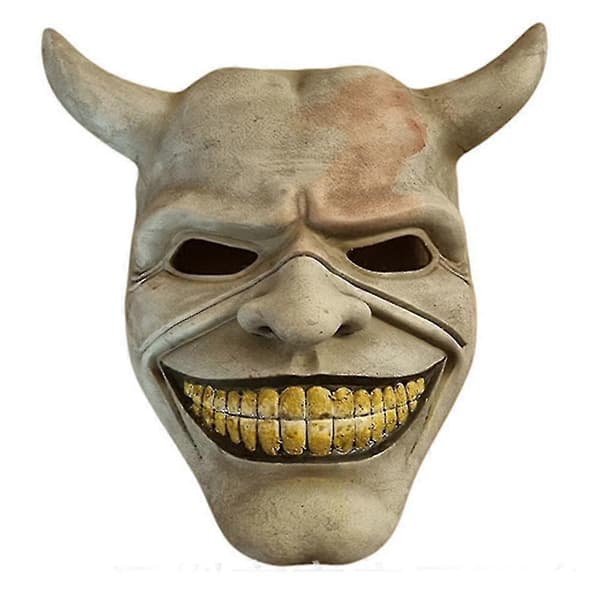 Halloween The Black Phone Skrekkfilm Latex Maske The Grabber Maske Cosplay Kostyme Voksen Skummel Festrekvisitt Fancy Utkledning (FMY)