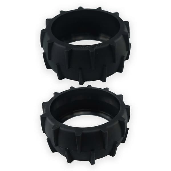 RSDRA-001 2 stk. for Dreame Roboticmower A1 Antisklihjul i gummi, reservedeler for gressklipper (FMY)