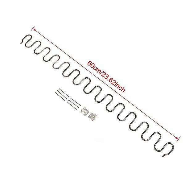 Reservedeler til sofa stolfjærer, møbelfjær med klips, 45cm 50cm  60cm 65cm 70cm lang Ressort Hardware  (FMY)