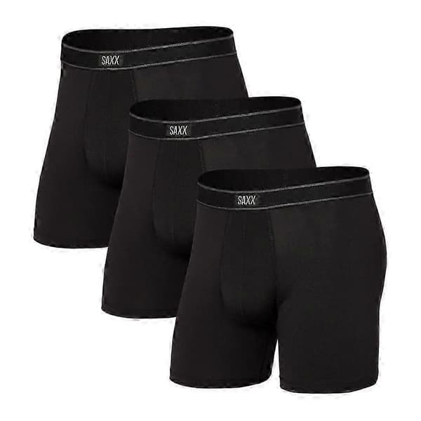 Daytripper 3 kpl Boxer Briefsit - Musta