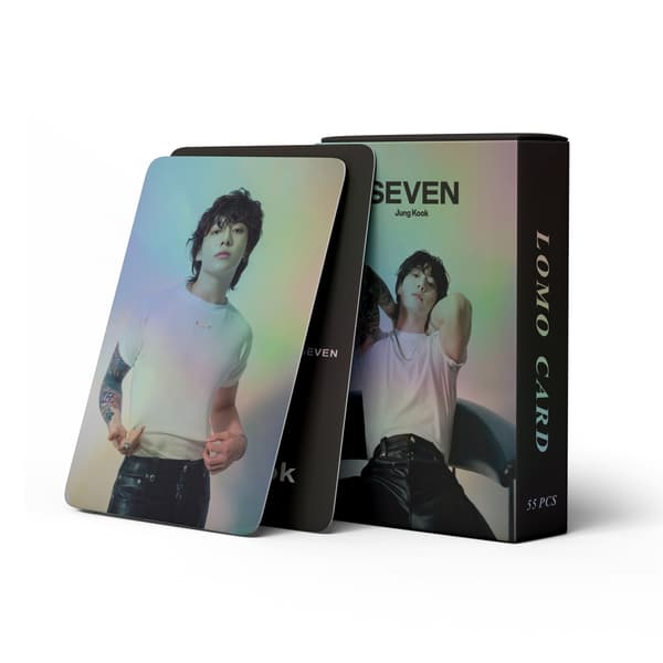 MH-55 stk Bangtan Boys V JungKook fotokort BTS JungKook Lomo Ca.