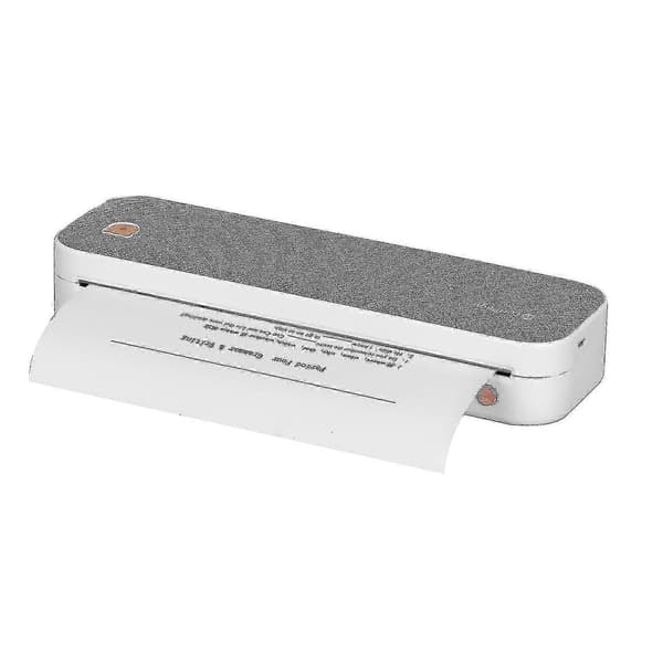 Peripage A4 Paperitulostin Suora lämpösiirtotulostin Langaton tulostin Mobiili 210mm Mini Mobiili Valokuvatulostin Usb Bt Yhteys 1 Rulla Lämpöpaperia
